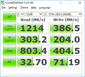 CDM 5.5 (Kingston SSD)