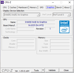 cpu-z: Grafica