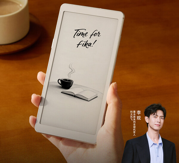L'iFlytek Fika ha un display Carta 1300 E Ink.