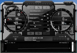 MSI Afterburner - settaggi di stock