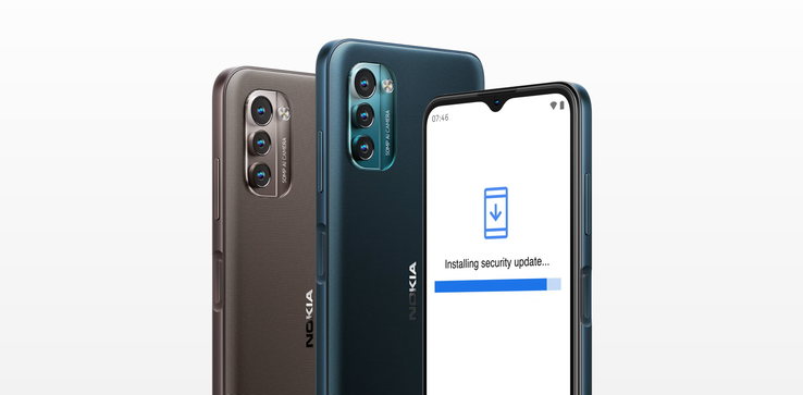 Il G21 in uno dei due nuovi colori. (Fonte: Nokia)