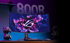 ROG Swift OLED PG39WCDM supporta AMD FreeSync PremiumPro e NVIDIA G-SYNC. (Fonte immagine: ASUS)