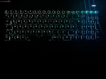 Illuminazione della tastiera