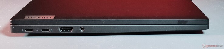 sinistra: 2x Thunderbolt 4, HDMI, audio da 3,5 mm