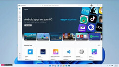 il supporto delle appAndroid arriverà in Windows 11 e solo in Windows 11. (Fonte immagine: Microsoft)