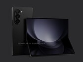 Il Galaxy Z Fold di quest'anno sarà caratterizzato da un design più squadrato rispetto al suo predecessore, pur mantenendo un display di copertura da 6,2 pollici. (Fonte immagine: @OnLeaks &amp; SmartPrix)