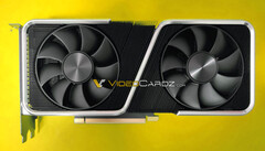 L&#039;RTX 3060 Ti Founders Edition, secondo Videocardz. (Fonte immagine: Videocardz)