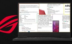 Altri annunci di rivenditori hanno fatto trapelare dettagli sui portatili Asus ROG Zephyrus M16. (Fonte immagine: Asus/Amazon/microaid - modificato)