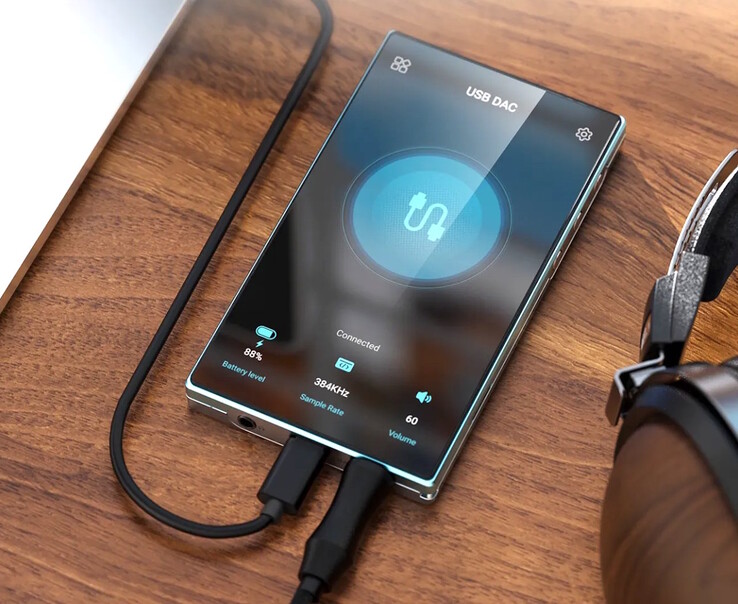 Il lettore audio digitale Fiio JM21 2026 può essere utilizzato come convertitore audio digitale ad alta risoluzione con i computer portatili. (Fonte: Fiio)