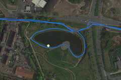 GPS test: Xiaomi Mi 9T – Pedalata intorno al lago