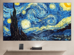 L'Hisense Laser TV L5K è un televisore laser pieghevole 4K. (Fonte: JD.com)