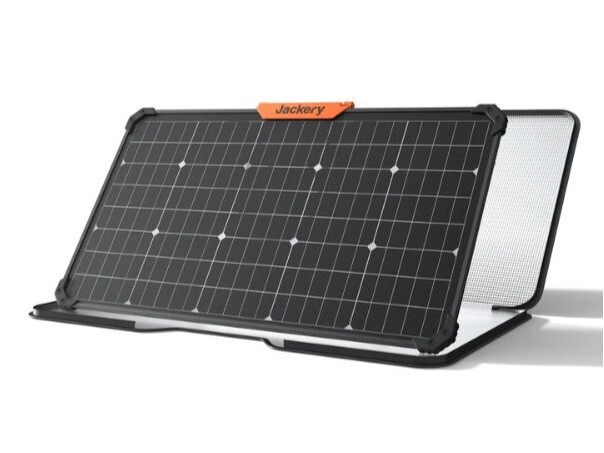 Il pannello solare Jackery SolarSaga 80 W. (Fonte: Jackery)