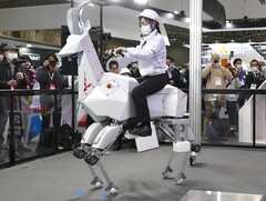 La capra robotica elettrica di Kawasaki non è veloce come una moto elettrica completa (Immagine: Kazumichi Moriyama)