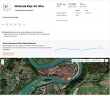 Determinazione della posizione di Motorola Razr+ - panoramica