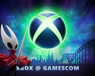 Striscione Xbox Gamescom 2025 con Hornet di Hollow Knight: Silksong (Fonte immagine: Xbox Wire, Team Cherry con modifiche)