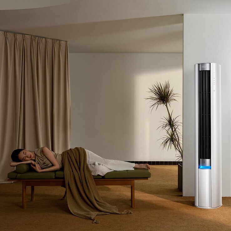 Il condizionatore d'aria Xiaomi Mijia Pro Super Energy Saving Vertical 2HP Super Classe 1 di efficienza energetica. (Fonte immagine: Xiaomi