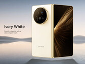 Il Magic V5 in bianco avorio è l'unica versione con uno spessore di 8,8 mm. (Fonte: Honor)