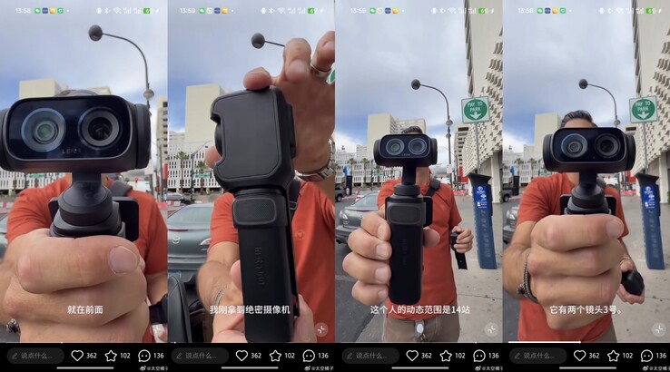 Insta360 Luna Ultra - immagini ufficiali di anteprima hands-on.
