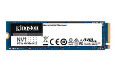 Kingston lancia l&#039;economico SSD NV1 NVMe con velocità di lettura e scrittura di 2100 MB/s e 1700 MB/s (Fonte: Kingston)