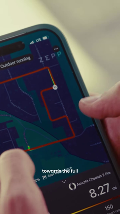 Chiaro: questa attività è stata registrata con il Cheetah 2 Pro