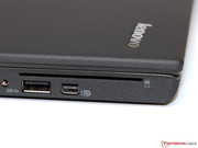 ...ma anche porte moderne come la mini-DisplayPort are available.