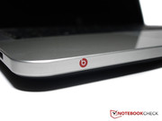 Il marchio "Beats-Audio" sulla parte anteriore del portatile,...