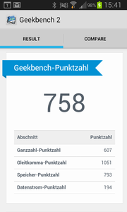 Informazioni di sistema da Geekbench 2…