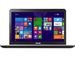 The Asus N751JX-T4056H. Test model courtesy of Notebooksbilliger.de