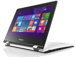 In review: Lenovo Yoga 300-11IBR. Test model courtesy of notebooksbilliger.de