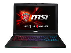 The MSI GE62-2QFUi716H11. Test model provided by notebooksbilliger.de