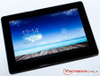 Il display da 10-pollici del tablet...