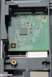 Il socket mSATA consente al notebook l'upgraded con un SSD.
