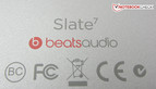 ...che può essere notevolmente migliorato utilizzando il sound system Beats Audio HD, specialmente con le cuffie.