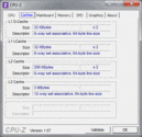 System info CPUZ Cache