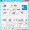 Systeminfo CPU-Z CPU