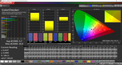 ColorChecker (profile: Simple, target color space: AdobeRGB)