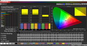 ColorChecker (profile: Cinema, target color space: AdobeRGB)
