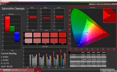 Saturation (profile: standard, target color space: sRGB)