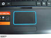 Touchpad con supporto luminoso