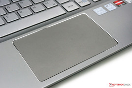 Touchpad generoso con un ottimo Software.