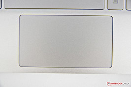 Touchpad in vetro