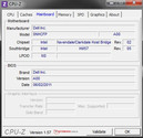 System info CPU-Z Scheda Madre