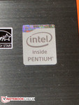 Un processore Pentium della generazione Haswell è installato nel notebook.