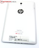 Nero davanti, bianco dietro: l'unica combinazione disponibile per l'HP Slate 8 Pro.