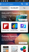 ...le app speciali per smartphone Galaxy.
