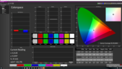 CalMAN Colorspace con la nostra calibrazione