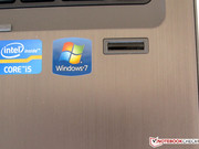 Una delle tante features di sicurezza dell'HP ProBook: il lettore di impronte digitali.