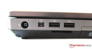 FireWire e 2 porte USB sulla sinistra.