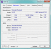 System info CPUZ Scheda Madre