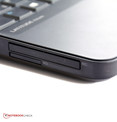 La varietà delle interfacce è buona: le Express cards e le SD cards possono essere inserite direttamente nel notebook.